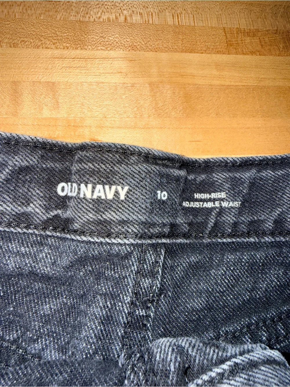 Old Navy Girls’ High-Rise Adjustable Waist Denim Shorts